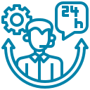 Team providing ongoing website support and performance optimization