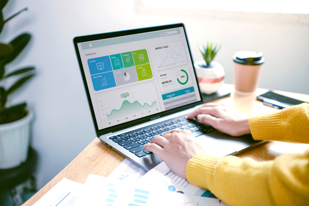 Pay-per-click advertising campaign driving targeted website traffic
